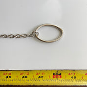 Silver waist chain belt