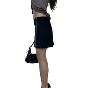 Vintage 'SEX' Grunge Mini Skirt (S)