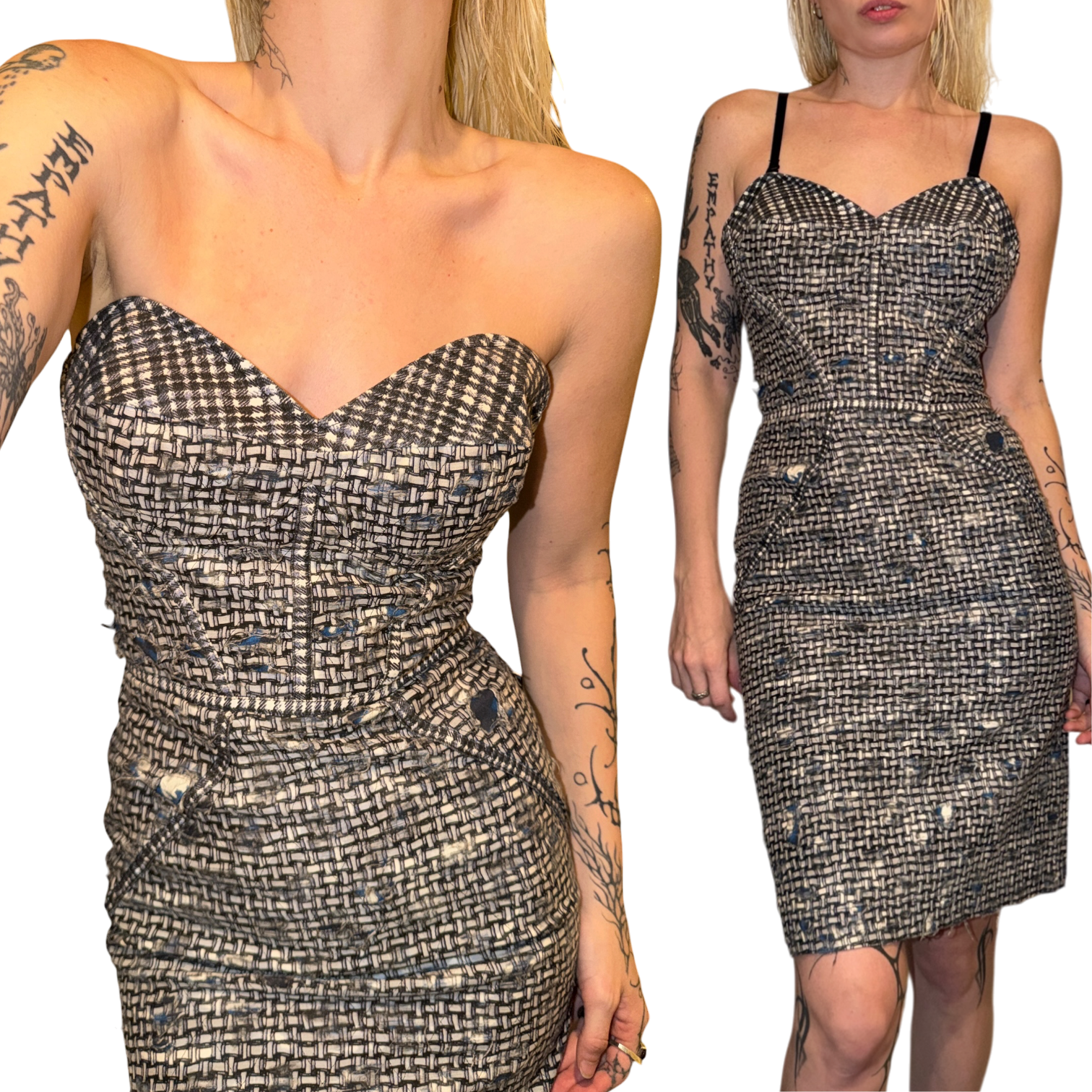 NWT Cavalli Bustier Dress (S)