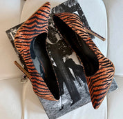Shoe Republic LA Tiger Print Heels (9)