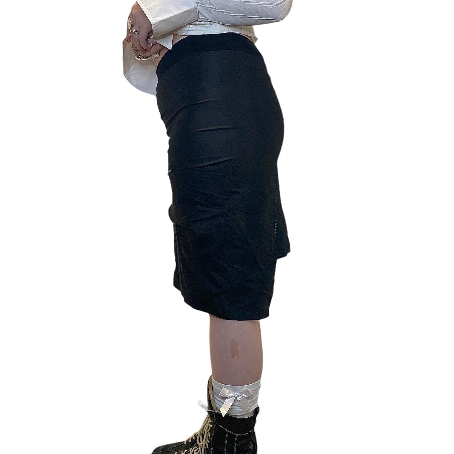 Vintage Cop Copine Zip Dual Wear Midi Skirt (M/L)
