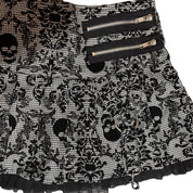 Vintage Hell Bunny Skull Skirt