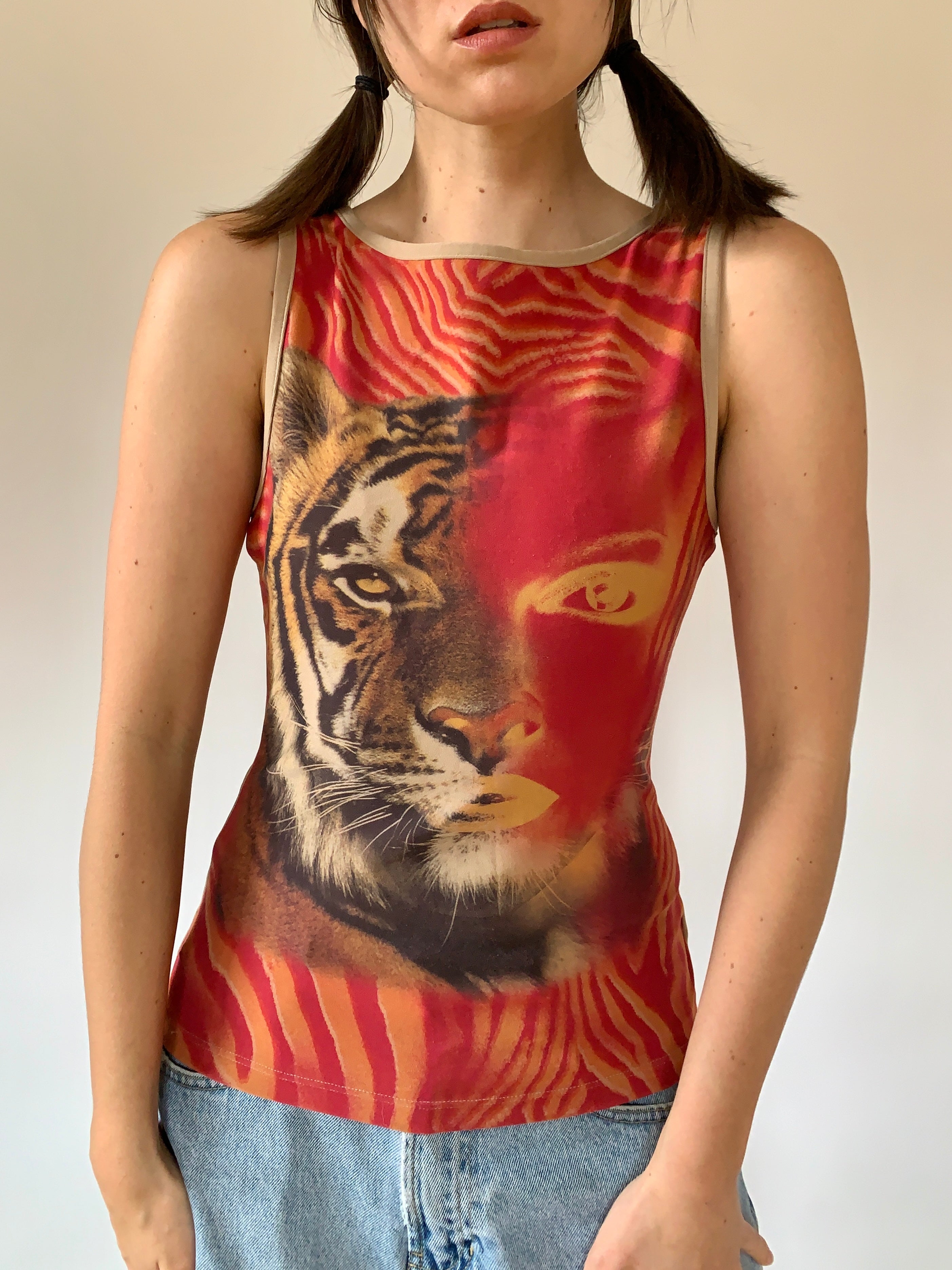 Y2K Tiger’s Eye Tank - Large