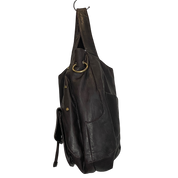 Vintage Pony Hair Brown Leather Bag