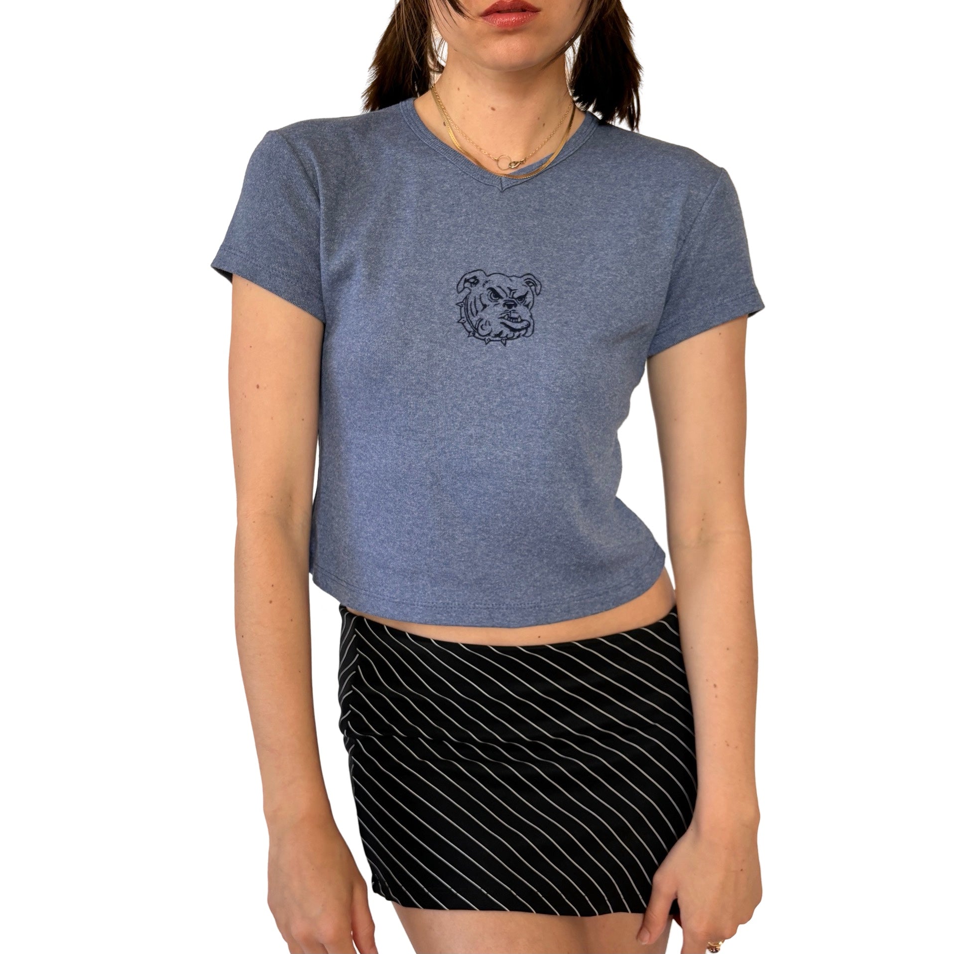 90s Bulldog Baby Tee (S)