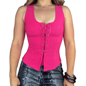 90s Awesome Wear Corset Top (S)