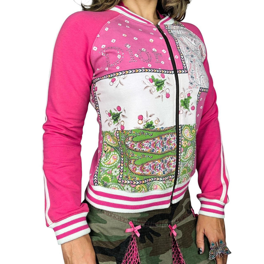 Christian Dior by John Galliano 2002 Varsity Zip Up (M)