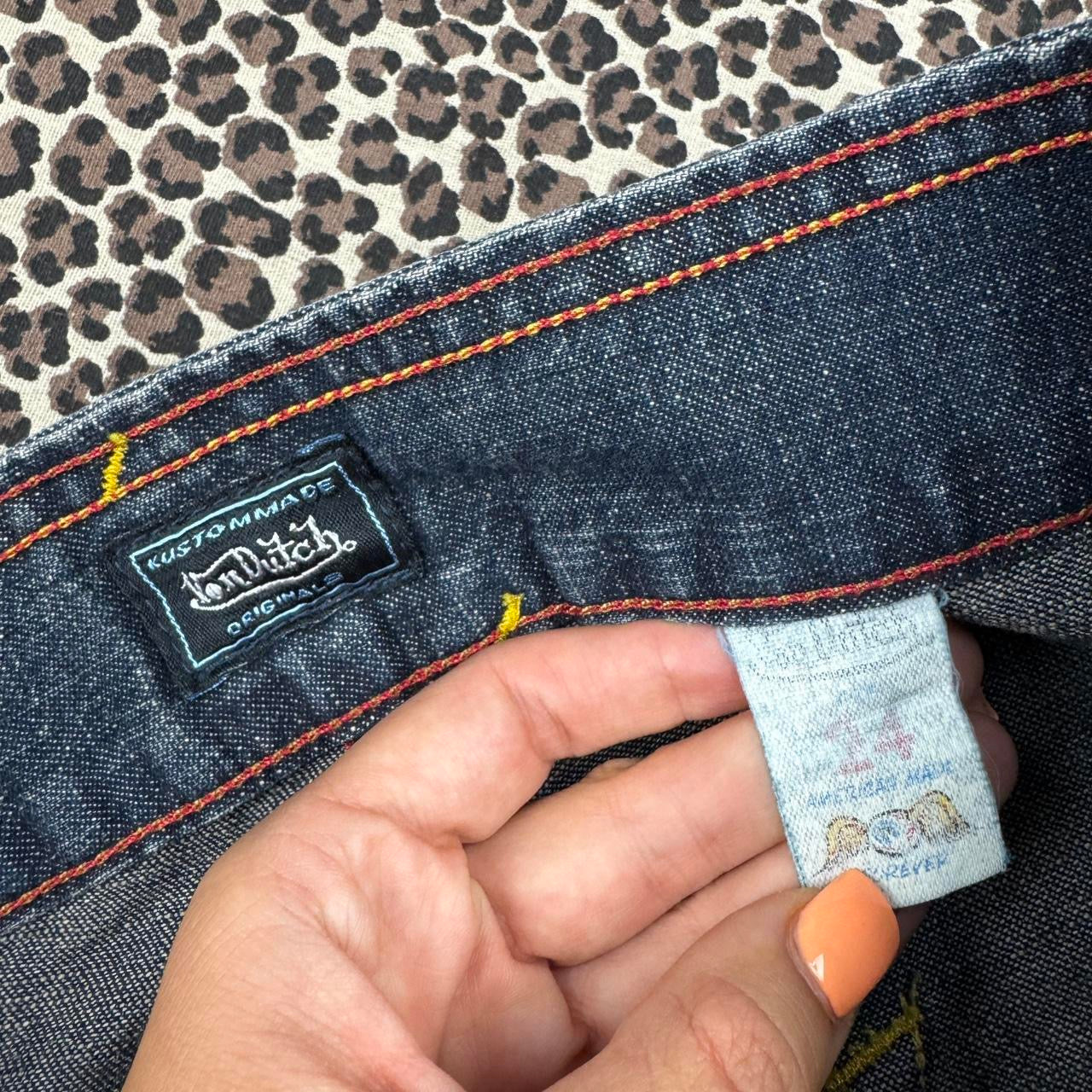 Von Dutch Low Rise Flare Jeans (XS)
