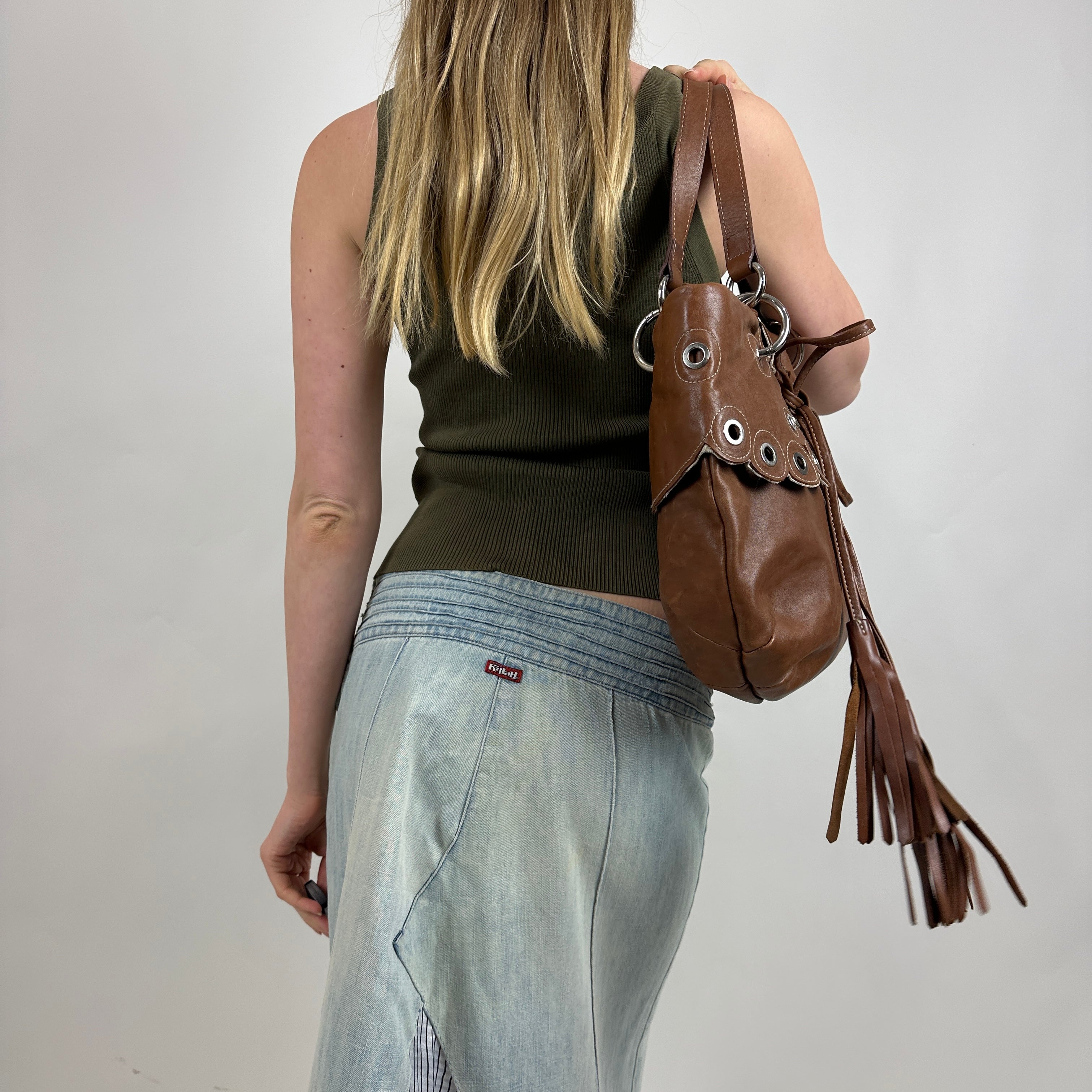 Miss Sixty Oversized Leather Bag