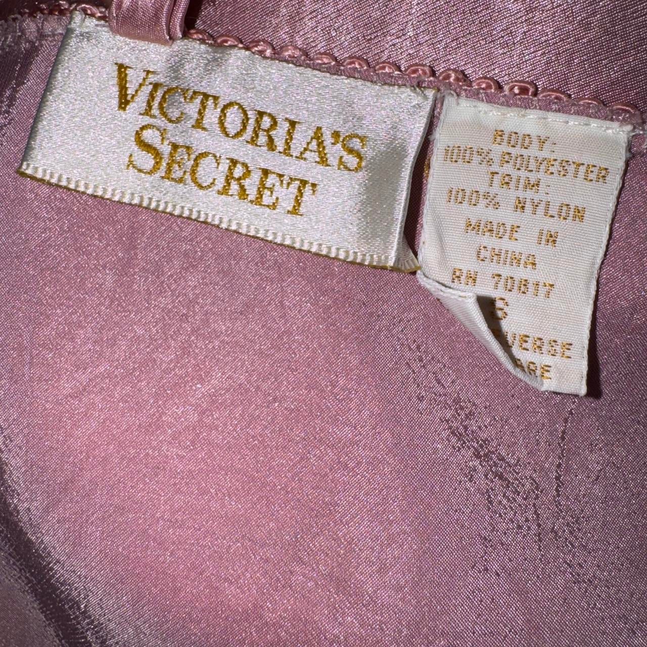 90s Victoria’s Secret Blush Satin Maxi Slip (S)