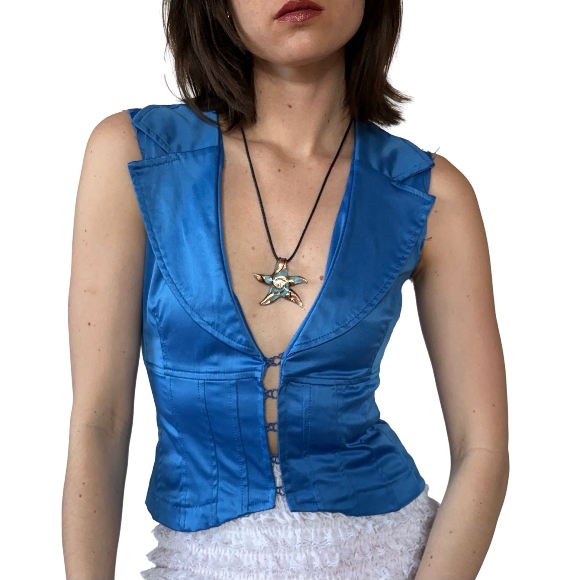 Glass Sea Star Necklace