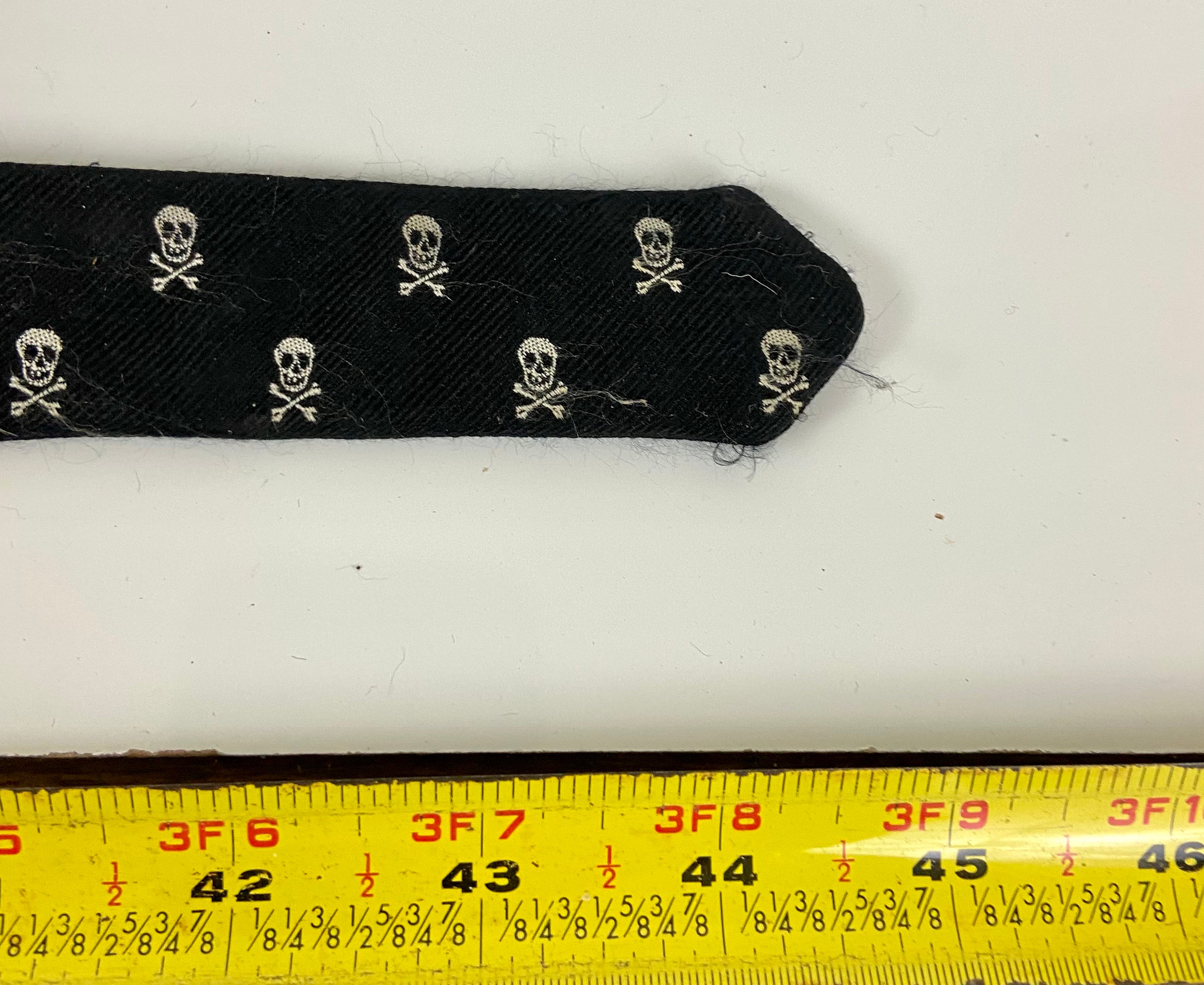 Skull ☠️ fabric belt