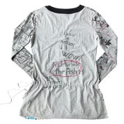 Y2K Graphic Girl Minidress (S/M)