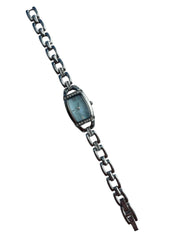 baby blue mother of pearl watch