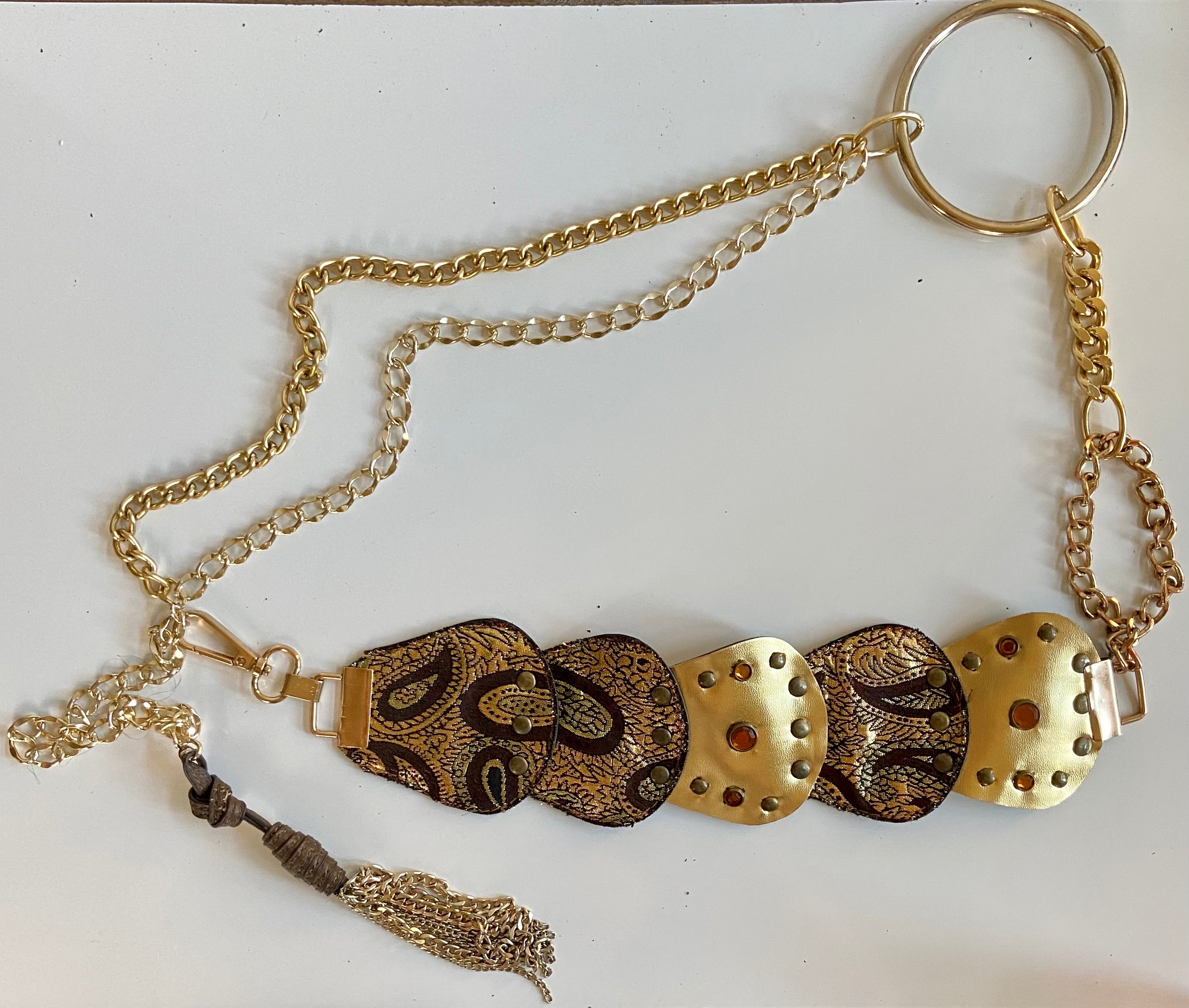 Statement gold belt