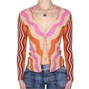 Y2K MISSONI Colorful Cardigan (S)