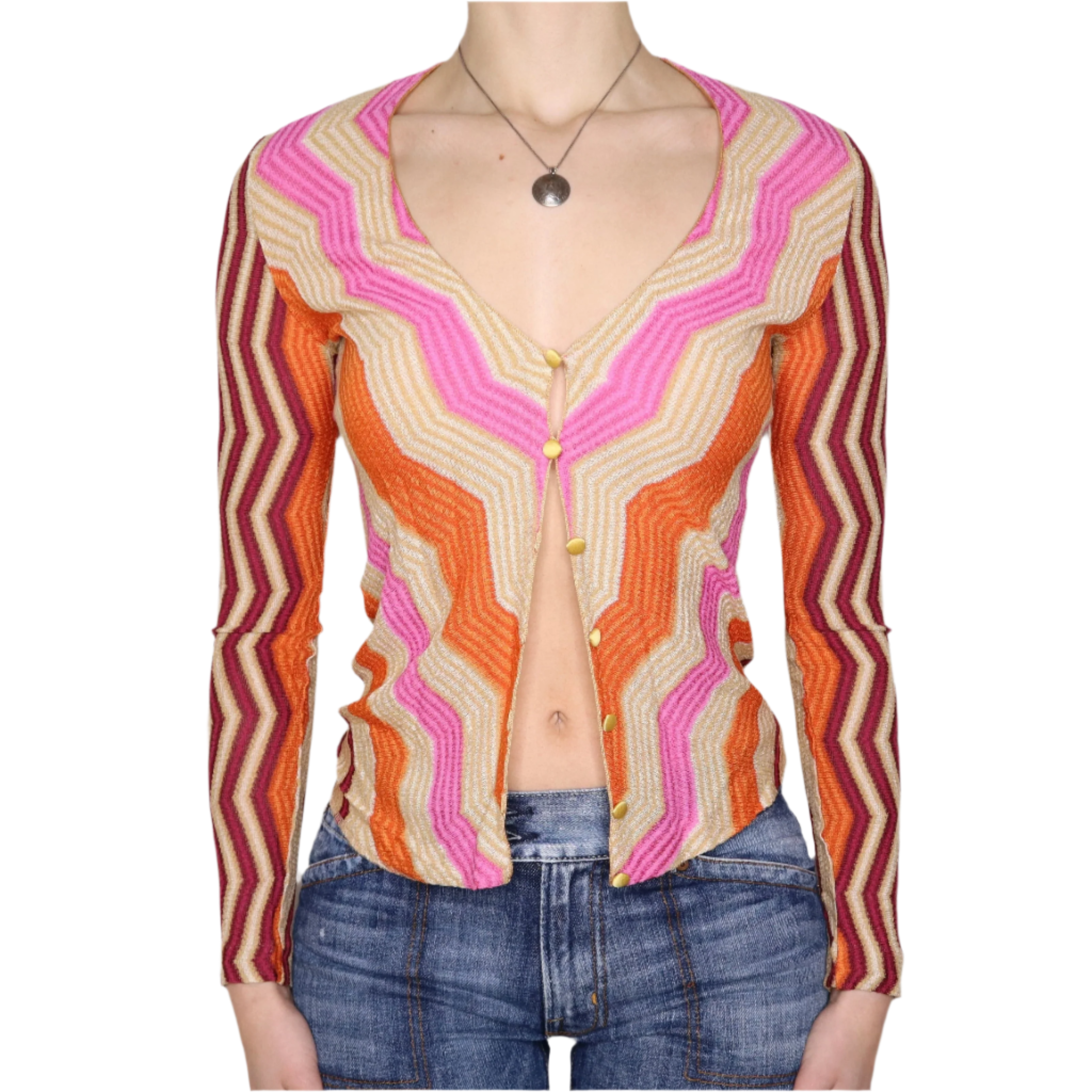 MISSONI Colorful Cardigan (S)