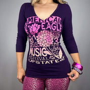 2000s American Eagle 3/4 Sleeve Tee (S)