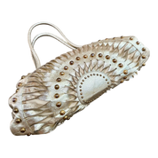 Cavalli Oversized Metallic Purse