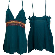 Y2K boho summer flowy cami (M/L)