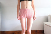 Ruby Pinstripe Micro Short (XS)