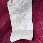 90s Violet Velvet Built-In Sash Gown (S)