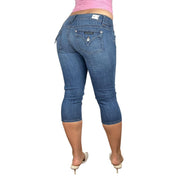 Hudson Low Rise Denim Capris (S)