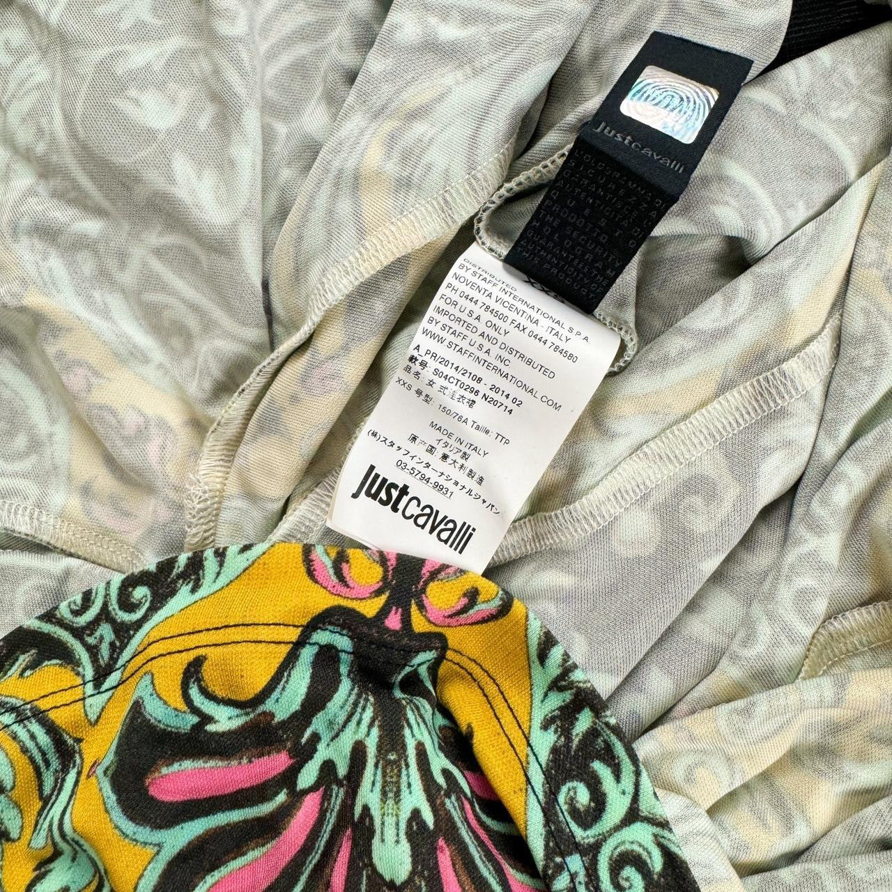 Roberto Cavalli Baroque Floral Dress (XXS)