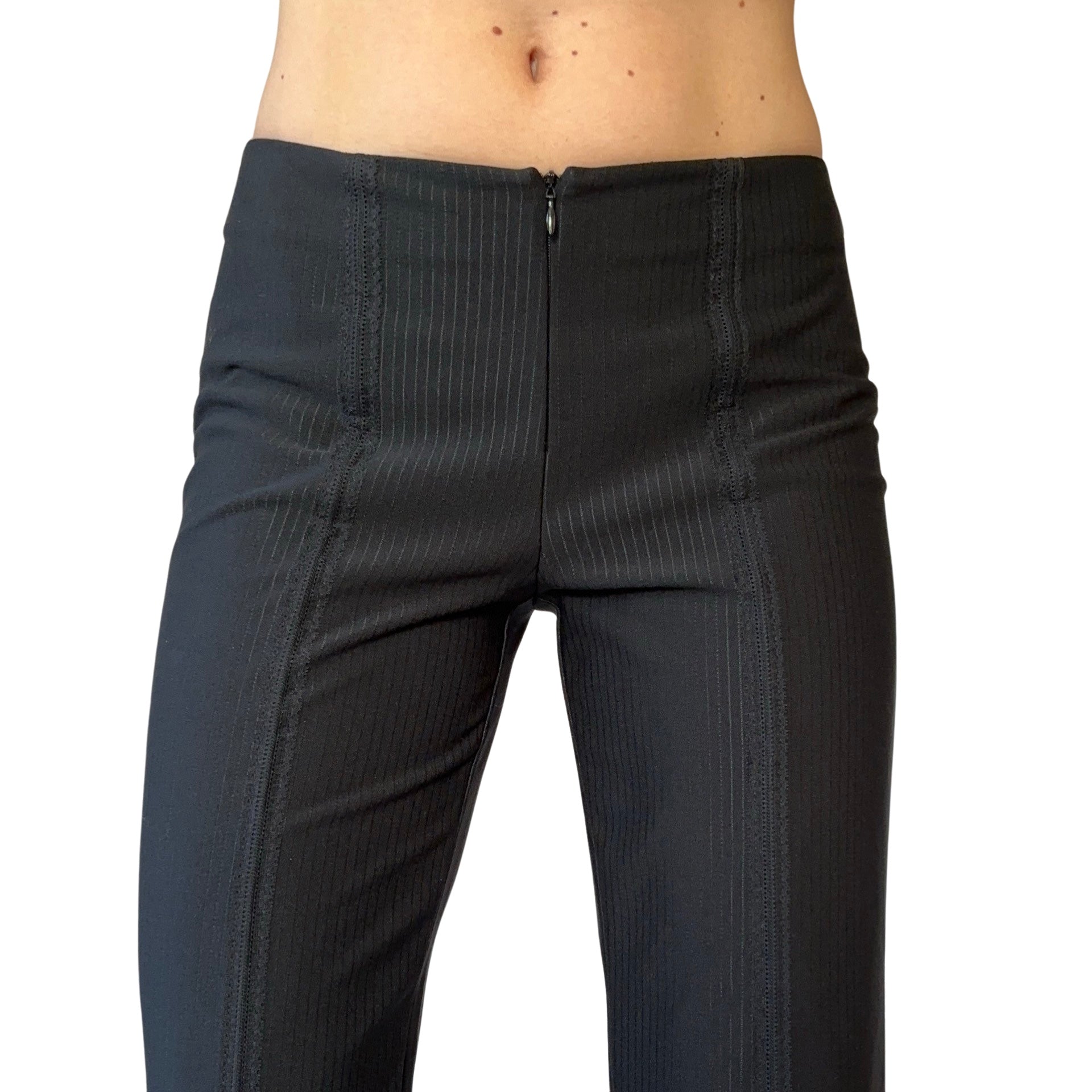 Y2K Pinstripe Trousers (S) – Holy Thrift