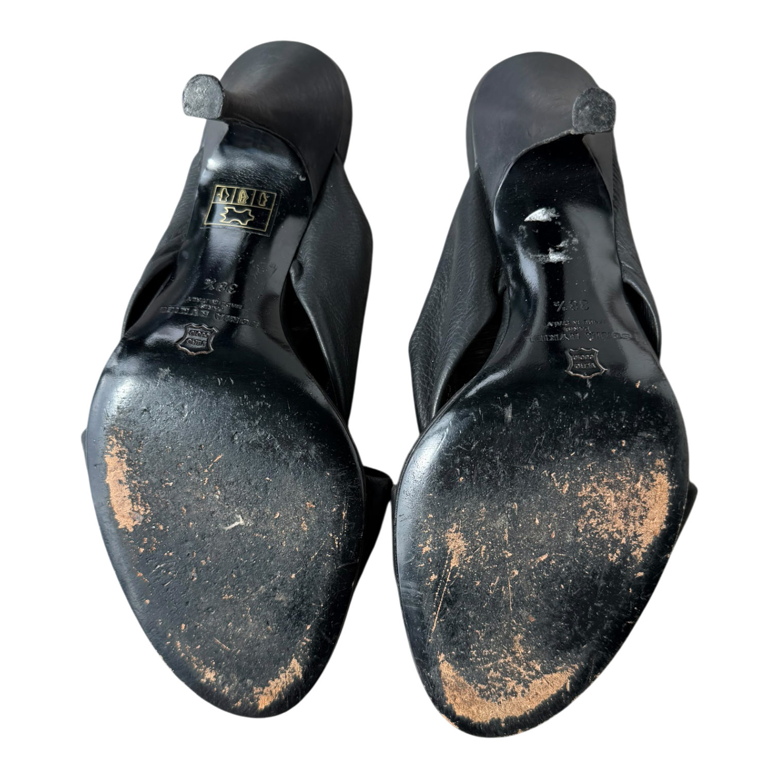 Sonia Rykiel Crystal Leather Heels (8)