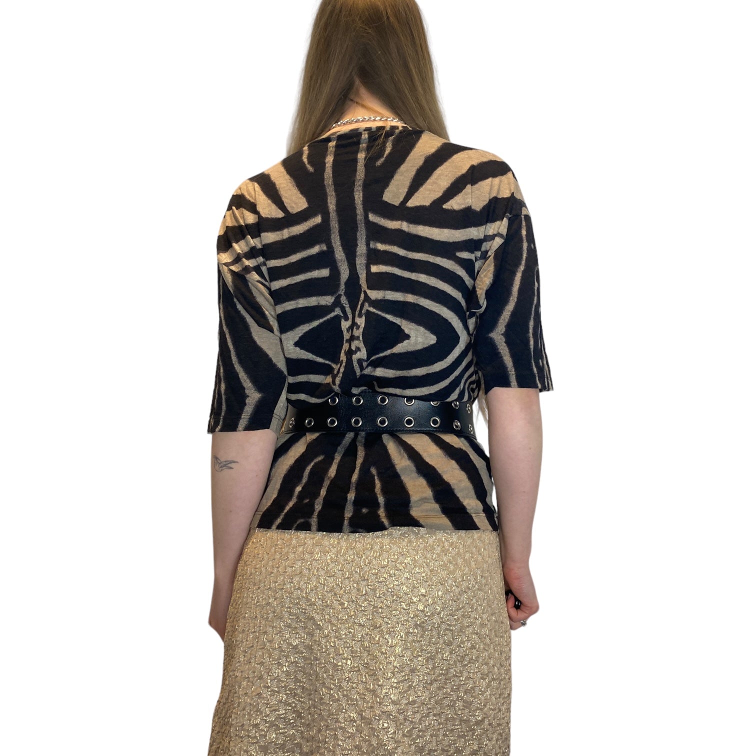 Vintage Roberto Cavalli Drape Top (M)