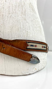 Sentry vintage leather belt