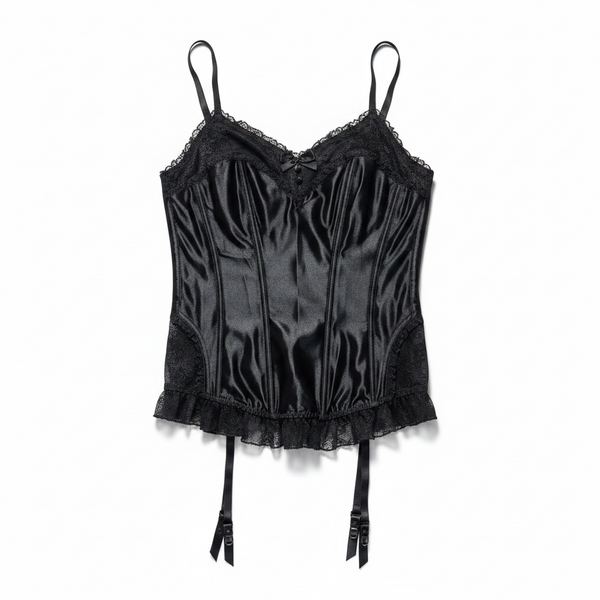 Y2K Frederick's of Hollywood lace bustier (S/M) – Holy Thrift