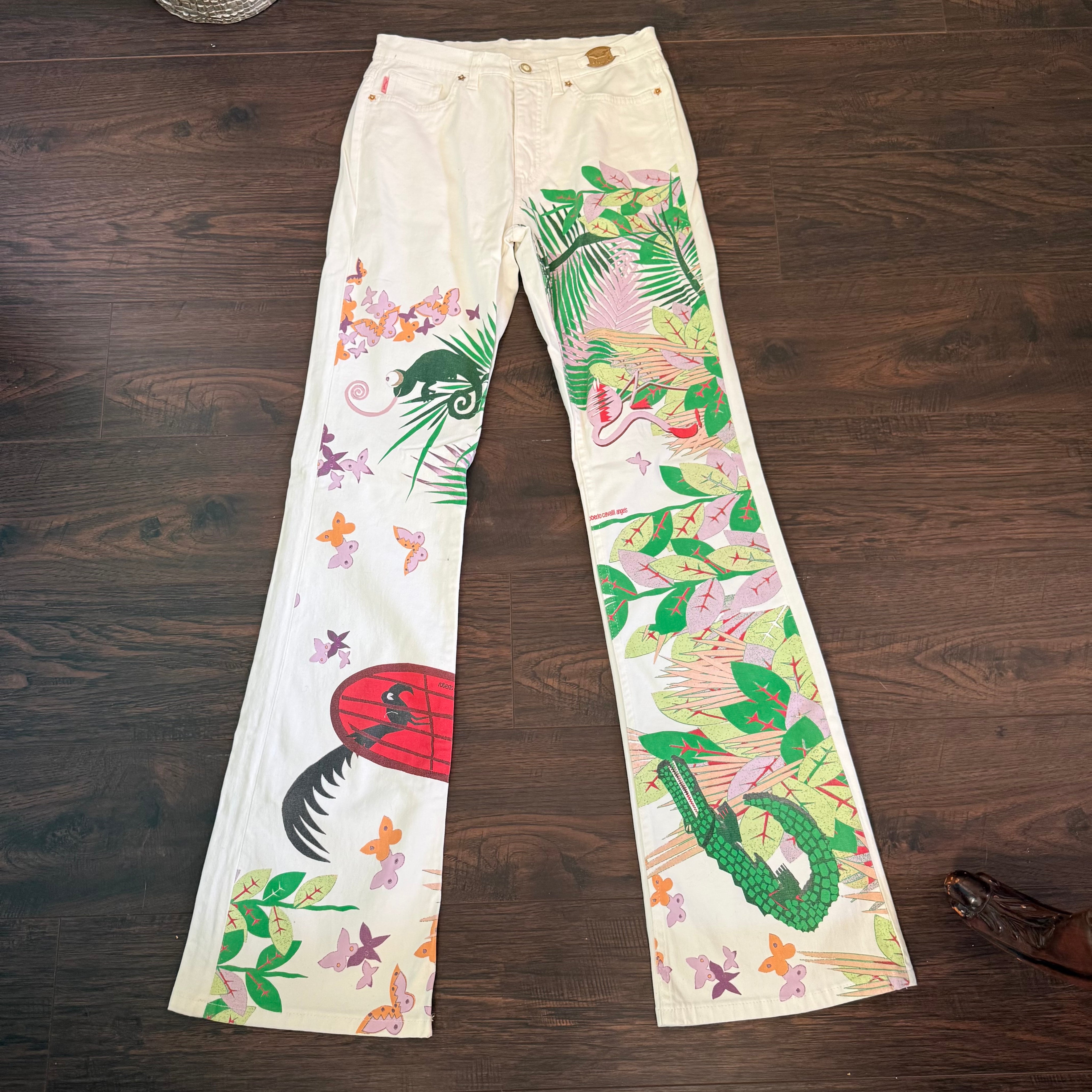 Roberto Cavalli Flare Jeans (XS/S)