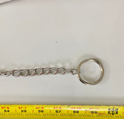 Waist silver chain belt