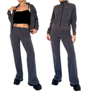 Charcoal Sporty Tracksuit (M)