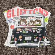 J-Fashion “Gluttons” Road Trip Graphic Slouchy Tee (L)