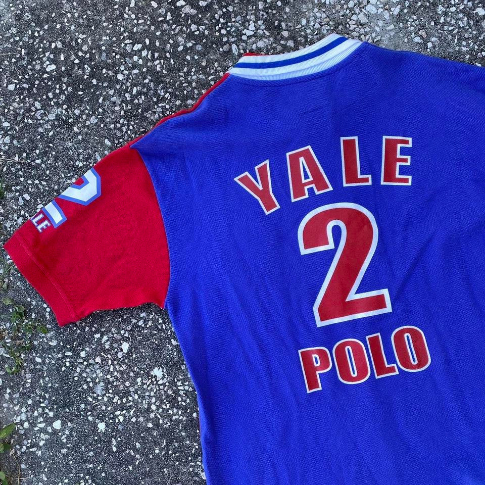 2000s Blokette Oversized Polo Tee (Large)