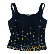 Moschino Cotton Button Tank Top (XS/S)