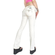 Miss Me White Bootcut Jeans (S)