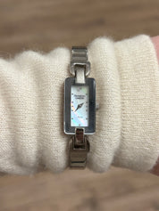 Silver Pearl Reflective Watch