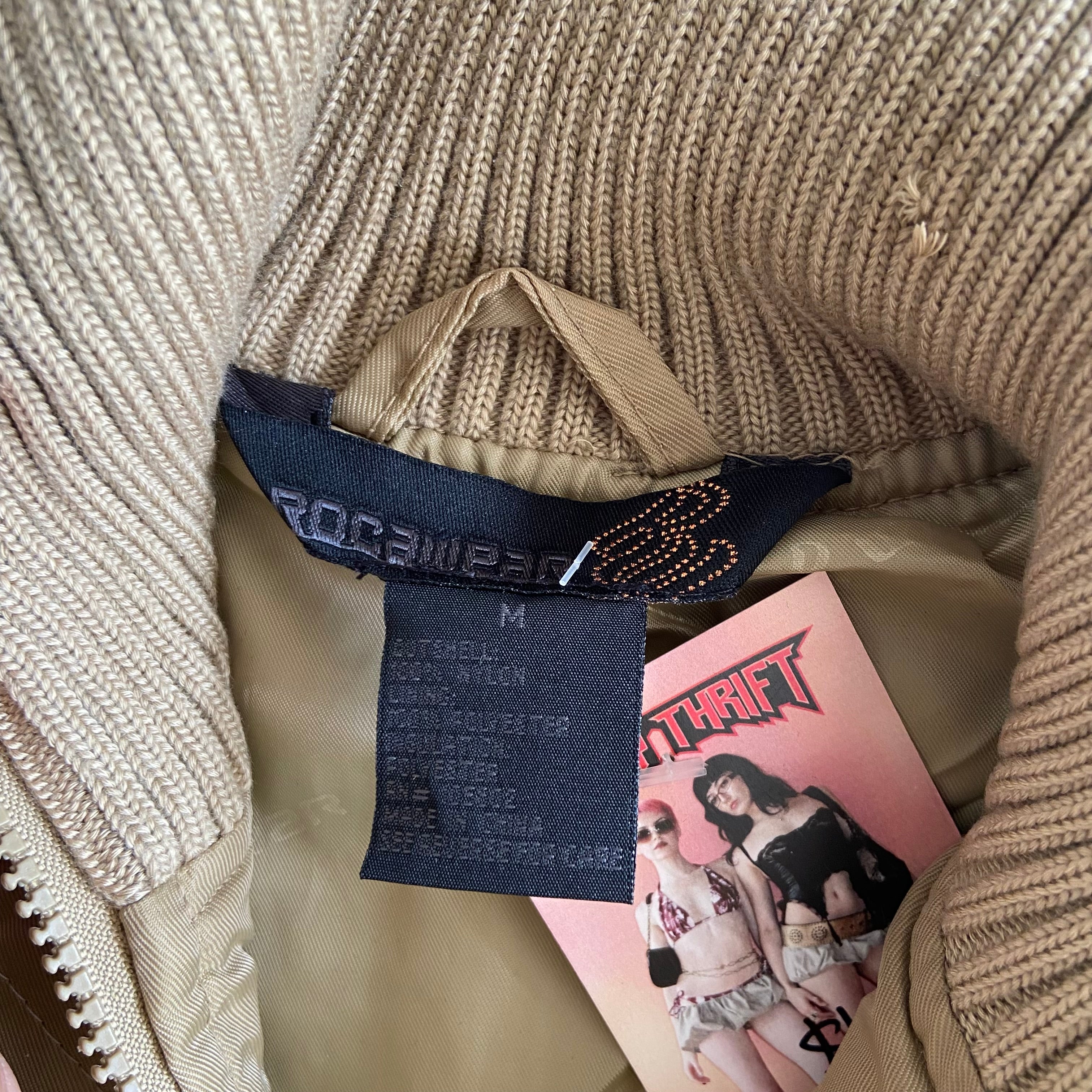 Y2k Rocawear Beige Puffer Jacket (S)