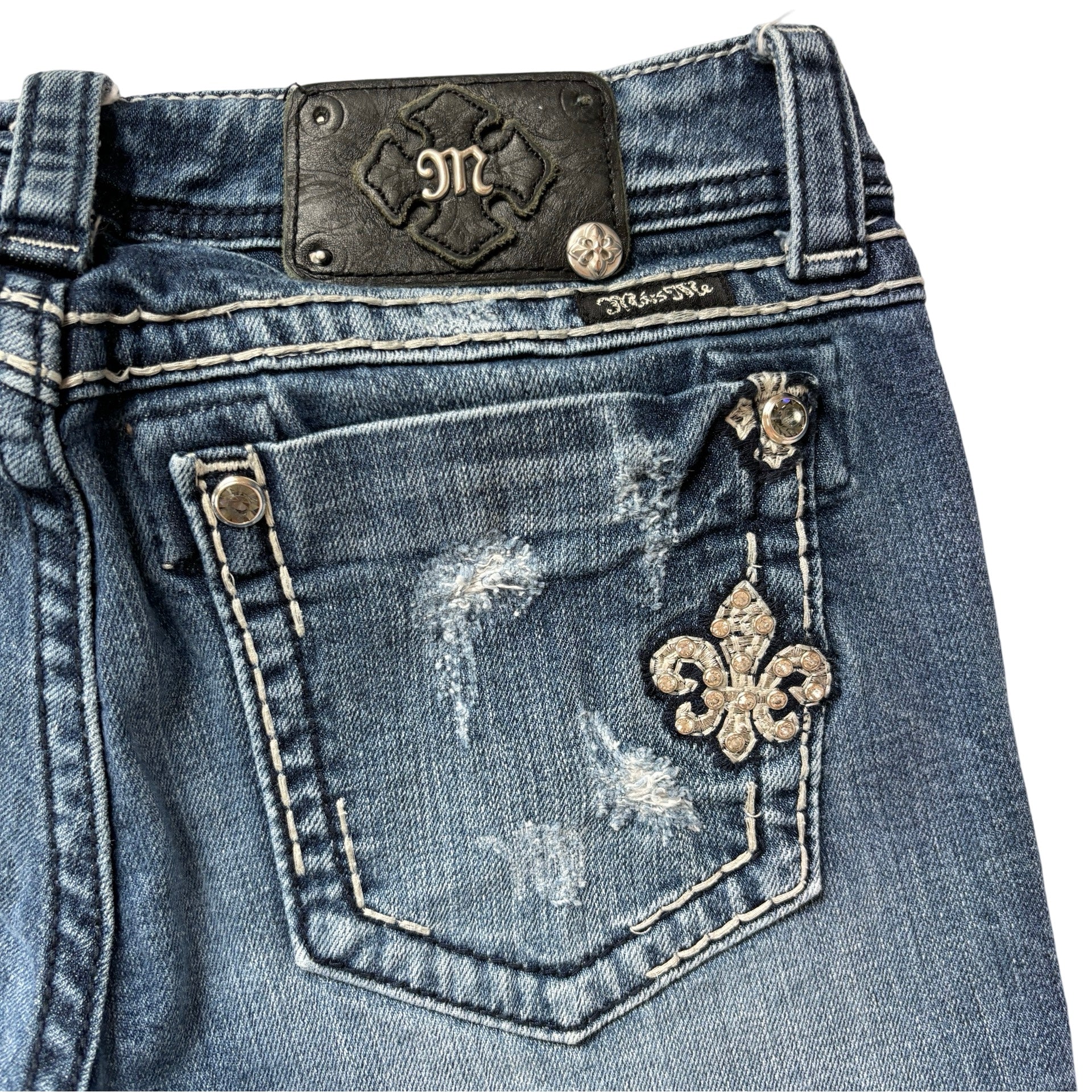 Y2K Miss Me Jeans (S)