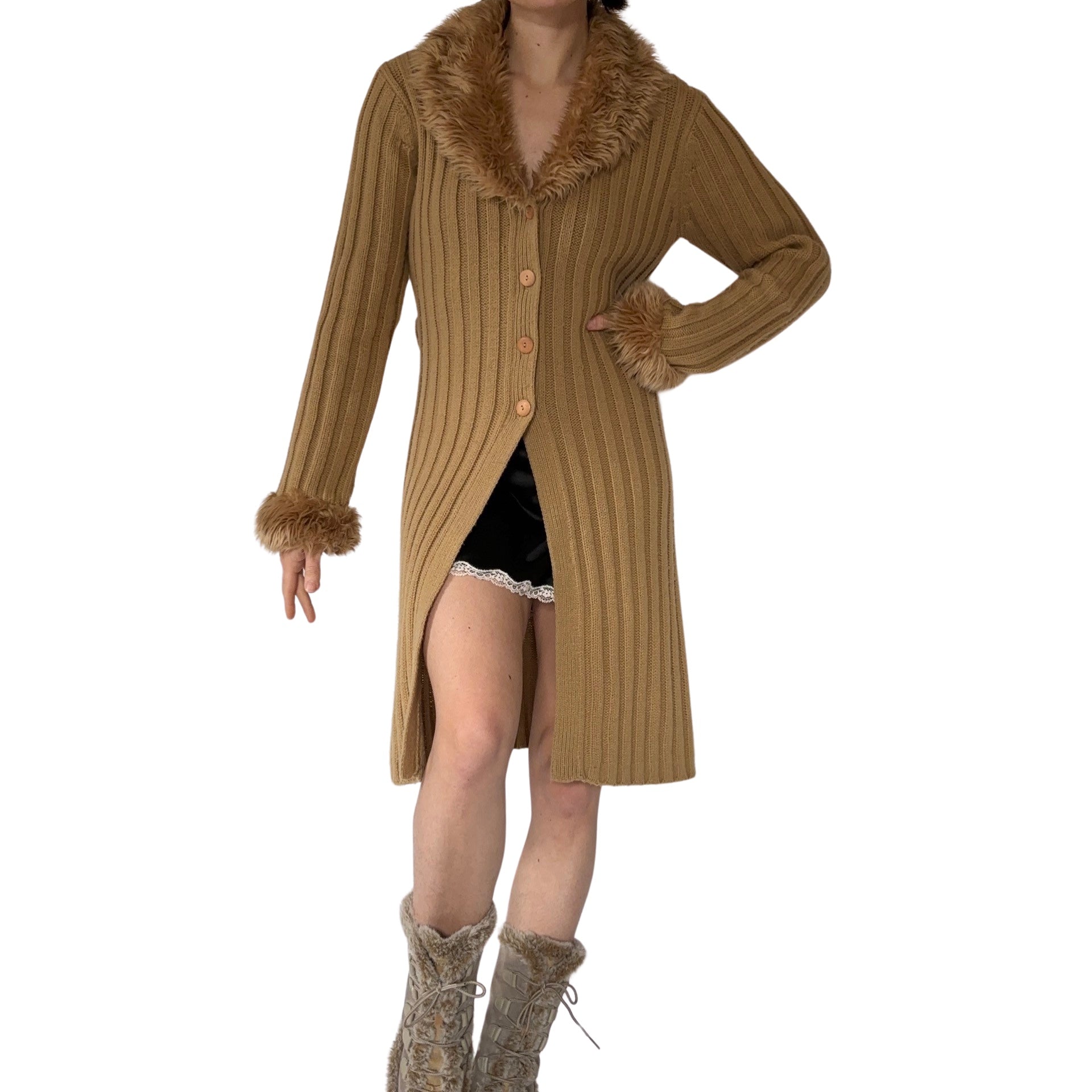 Y2K Penny Lane Cardigan (M)