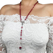 Reworked Vintage Rosary Necklace