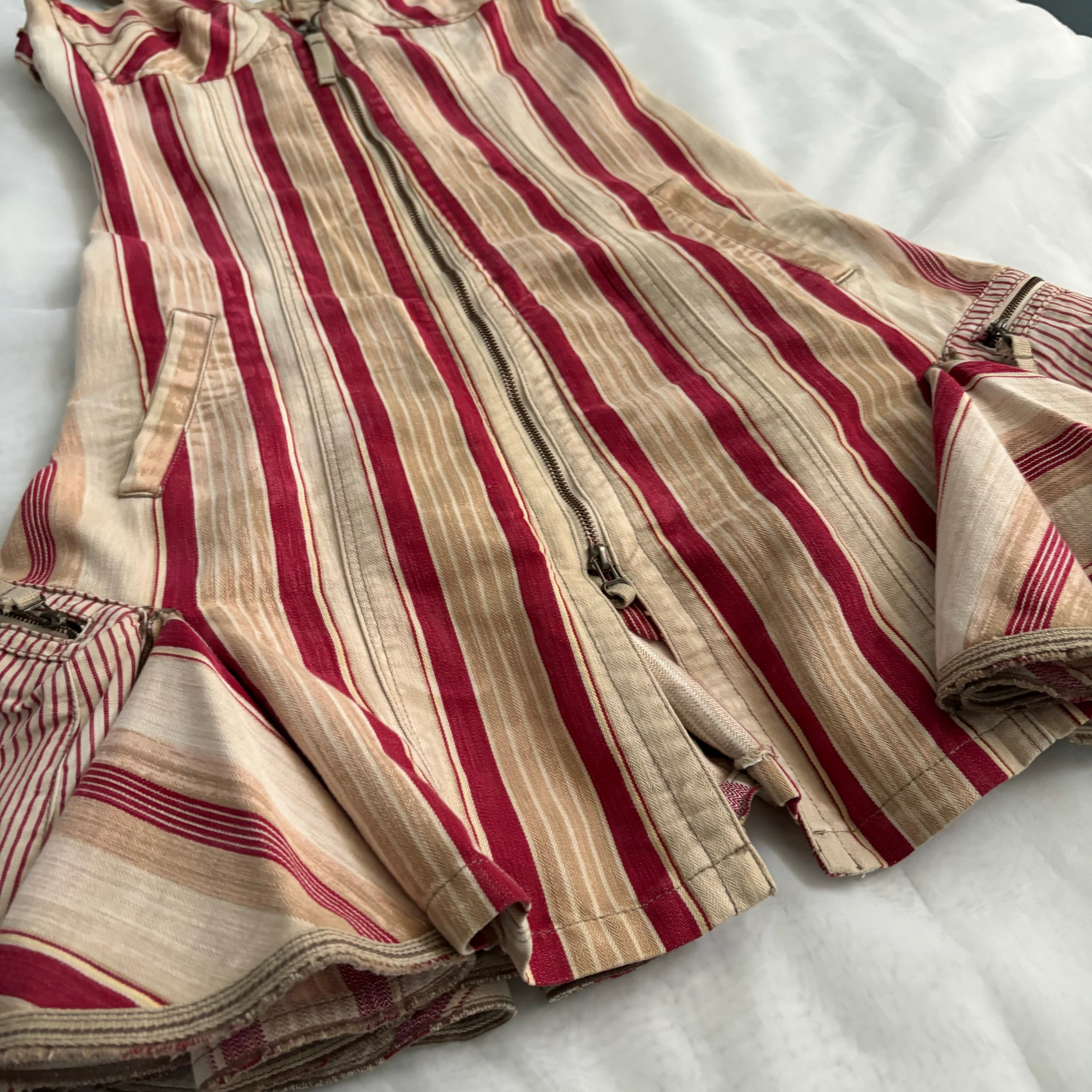 MFG Striped Utility Dress (XS/S)