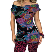 Desigual Off The Shoulder Top (L)
