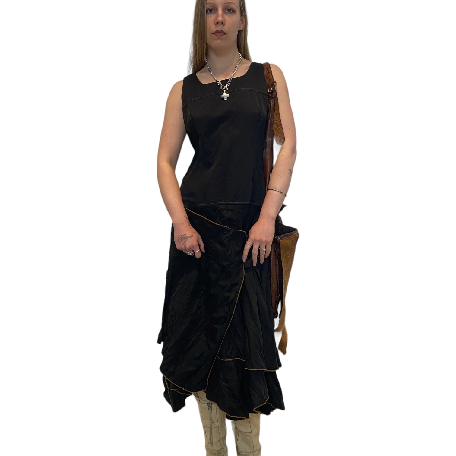 90s Utility Archive Midi Dress (M)