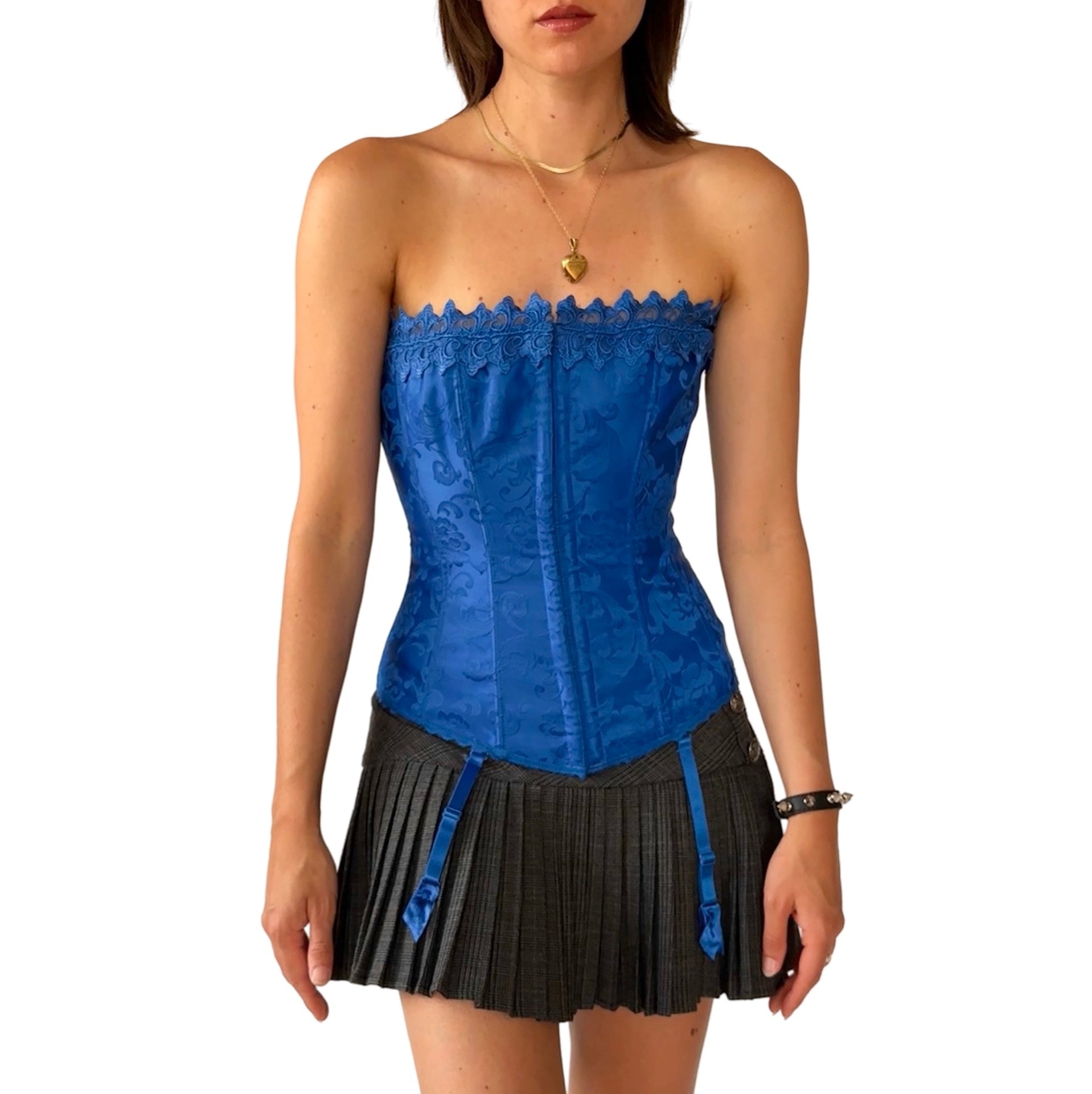 Frederick’s of Hollywood Royal Blue Corset (S)