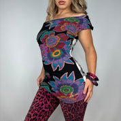 Desigual Off The Shoulder Top (L)